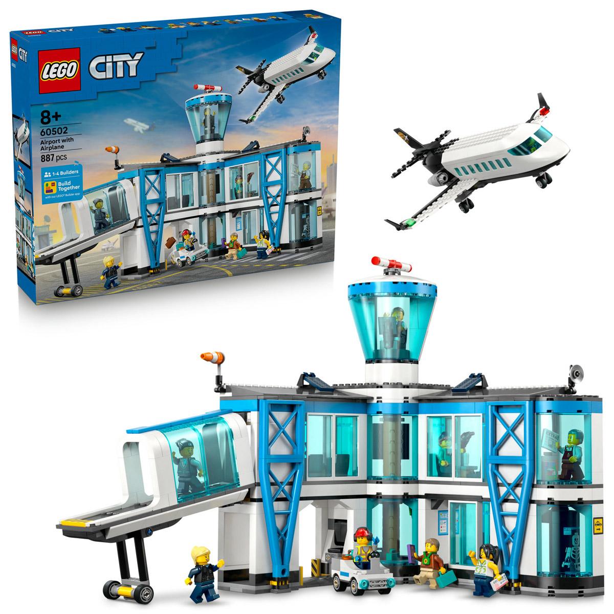 LEGO® City - Repülőtér egy repülőgéppel (60502)