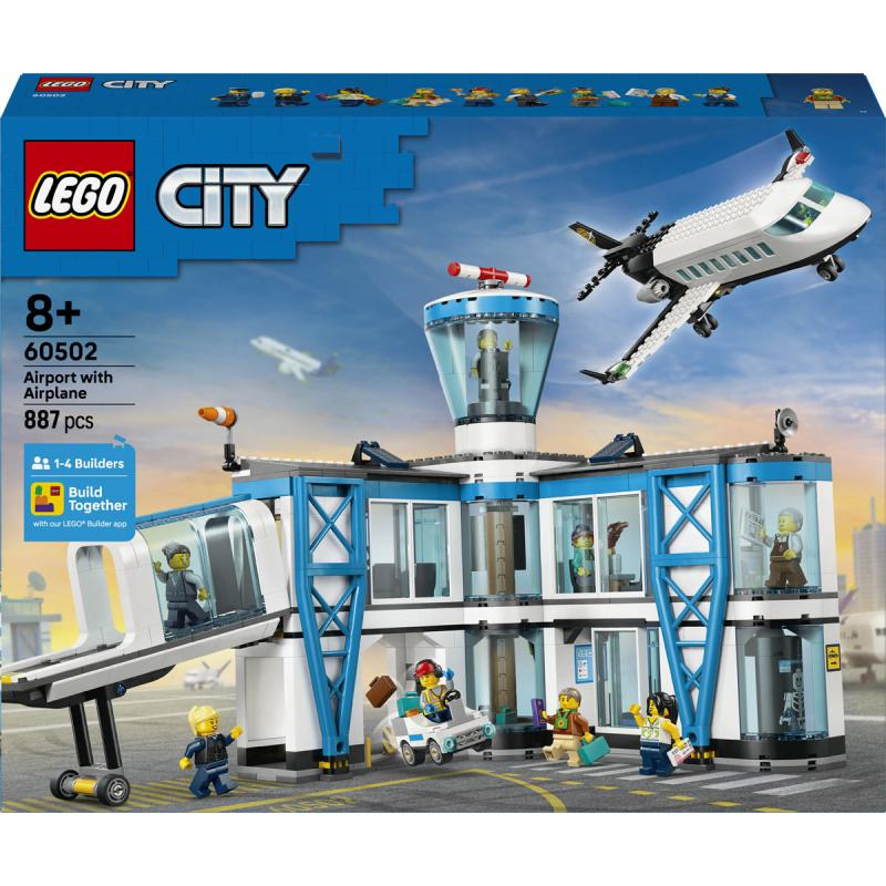 LEGO® City - Repülőtér egy repülőgéppel (60502)