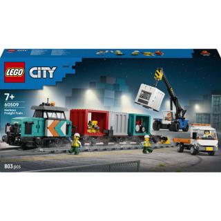 LEGO® City - Kikötői tehervonat daruval és teherautóval (60509)