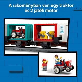 LEGO® City - Kikötői tehervonat daruval és teherautóval (60509)