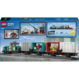LEGO® City - Kikötői tehervonat daruval és teherautóval (60509)