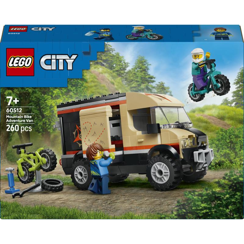LEGO® City - Kerékpárszállító lakóautó (60512)