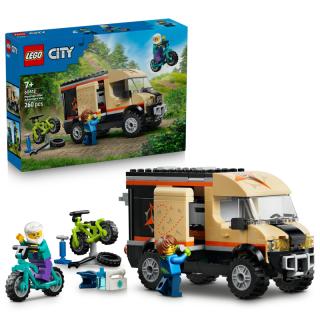 LEGO® City - Kerékpárszállító lakóautó (60512)