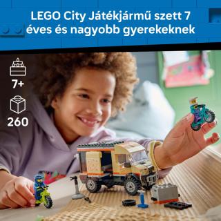 LEGO® City - Kerékpárszállító lakóautó (60512)