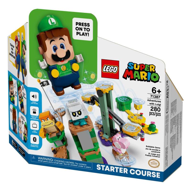 LEGO® Super Mario - Luigi kalandjai kezdőpálya (71387) 