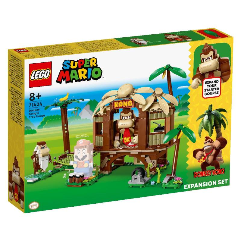 LEGO® Super Mario - Donkey Kong lombháza kiegészítő szett (71424)