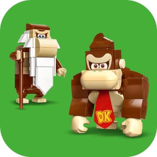 LEGO® Super Mario - Donkey Kong lombháza kiegészítő szett (71424)