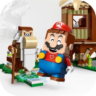 LEGO® Super Mario - Donkey Kong lombháza kiegészítő szett (71424)