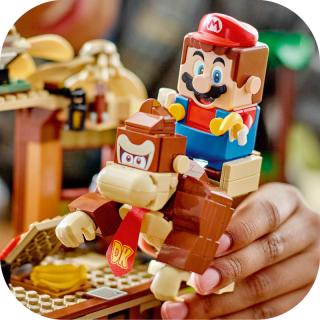 LEGO® Super Mario - Donkey Kong lombháza kiegészítő szett (71424)
