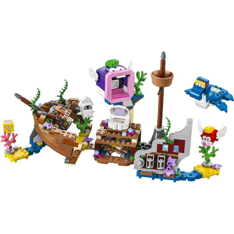 LEGO® Super Mario - Dorrie elsüllyedt hajóroncs kalandjai kiegészítő szet (71432)