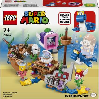 LEGO® Super Mario - Dorrie elsüllyedt hajóroncs kalandjai kiegészítő szet (71432)