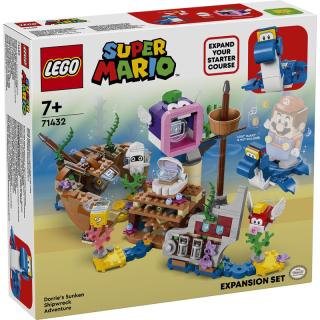 LEGO® Super Mario - Dorrie elsüllyedt hajóroncs kalandjai kiegészítő szet (71432)
