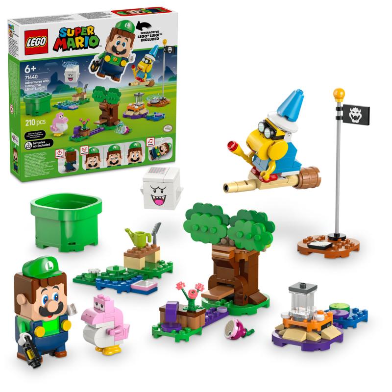LEGO® Super Mario - Kalandok az interaktív LEGO® Luigi™ figurával (71440) 