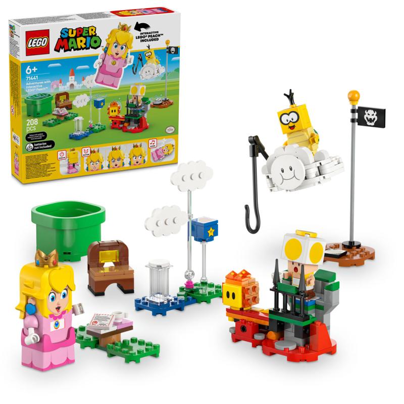 LEGO® Super Mario - Kalandok az interaktív LEGO® Peach™ figurával (71441) 
