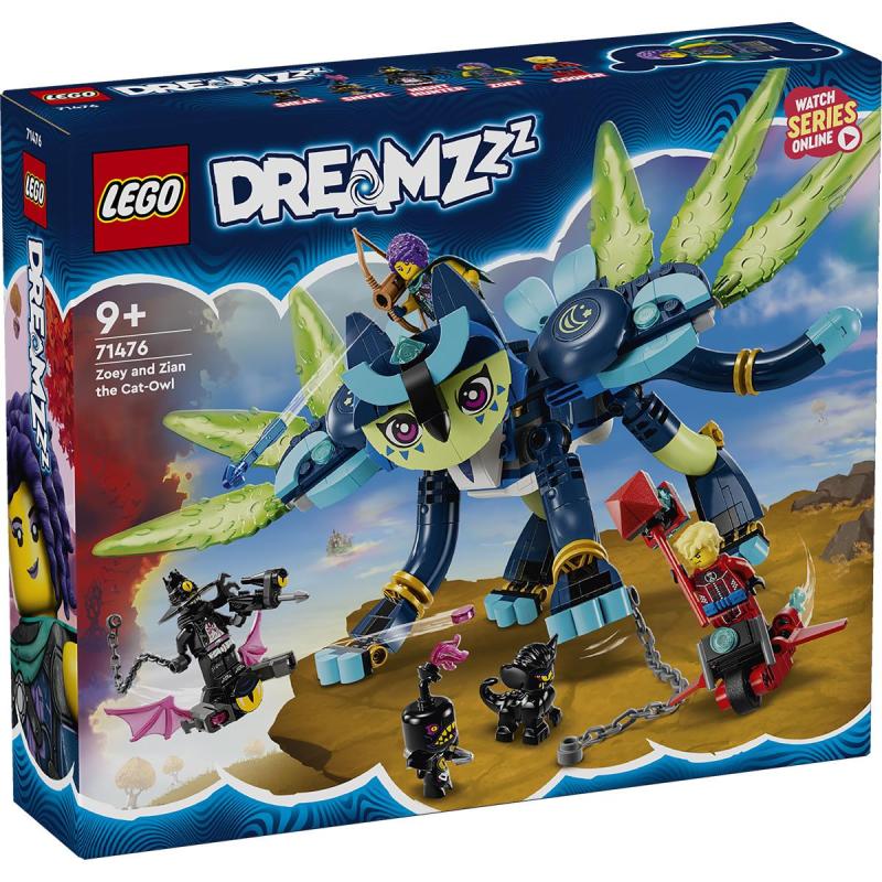 LEGO® Dreamzzz - Zoey és Zian a macska-bagoly (71476)