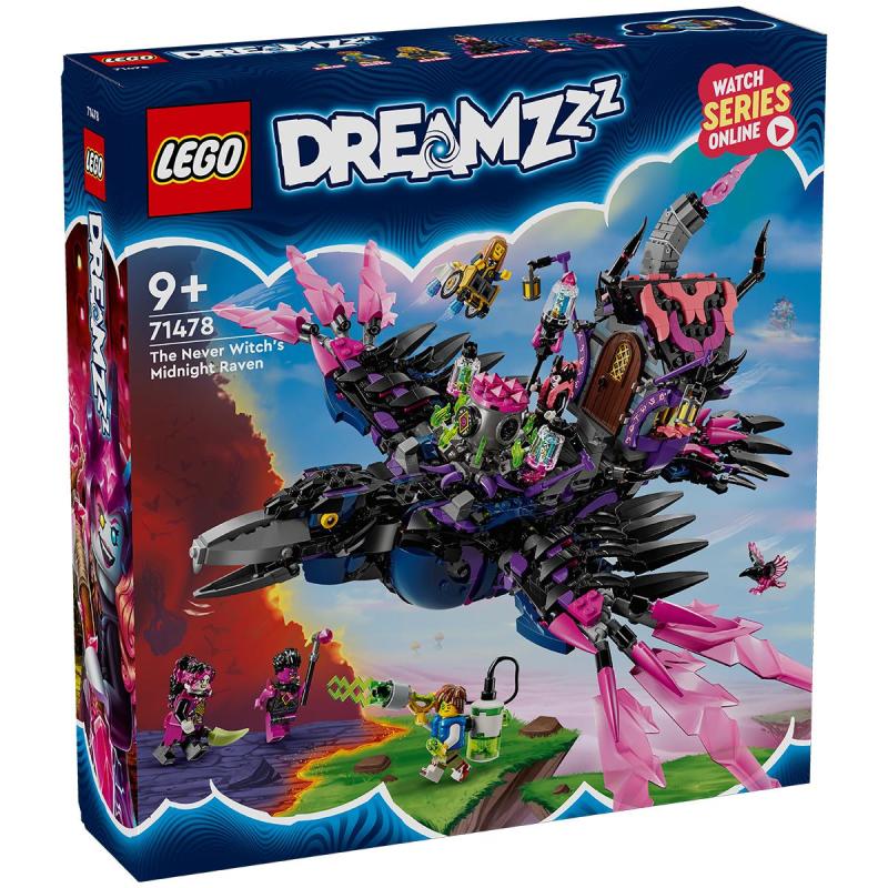 LEGO® Dreamzzz - A Sötét boszorkány és az Éjféli holló (71478)
