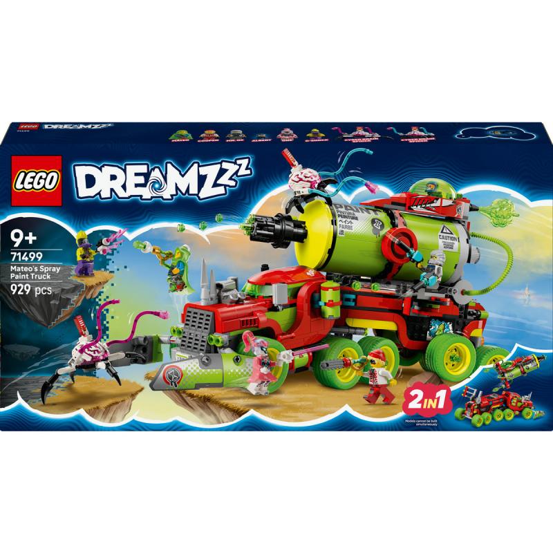 LEGO® Dreamzzz - Mateo festékszóró kocsija (71499)