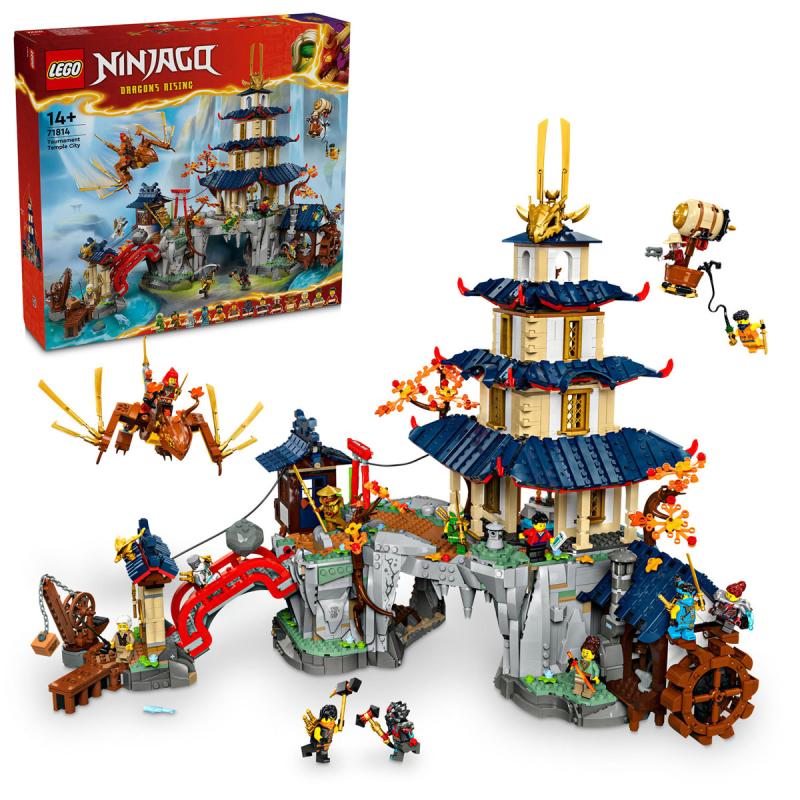 LEGO® NINJAGO - A bajnokok templomvárosa (71814) 