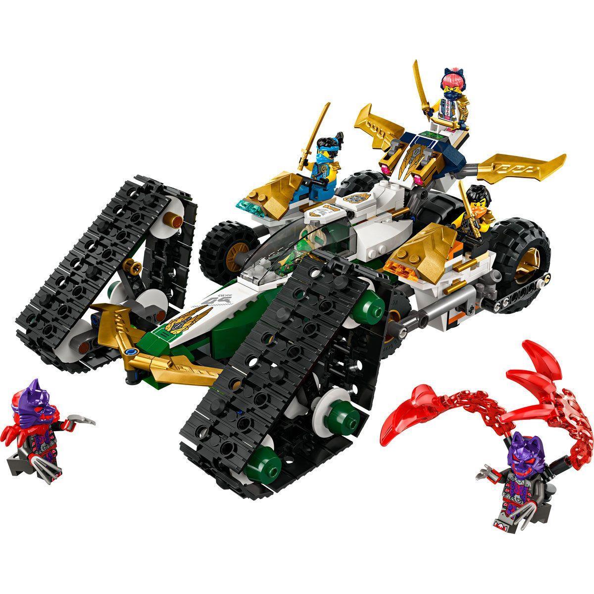 LEGO® NINJAGO - A nindzsacsapat kombinálható járműve (71820) 