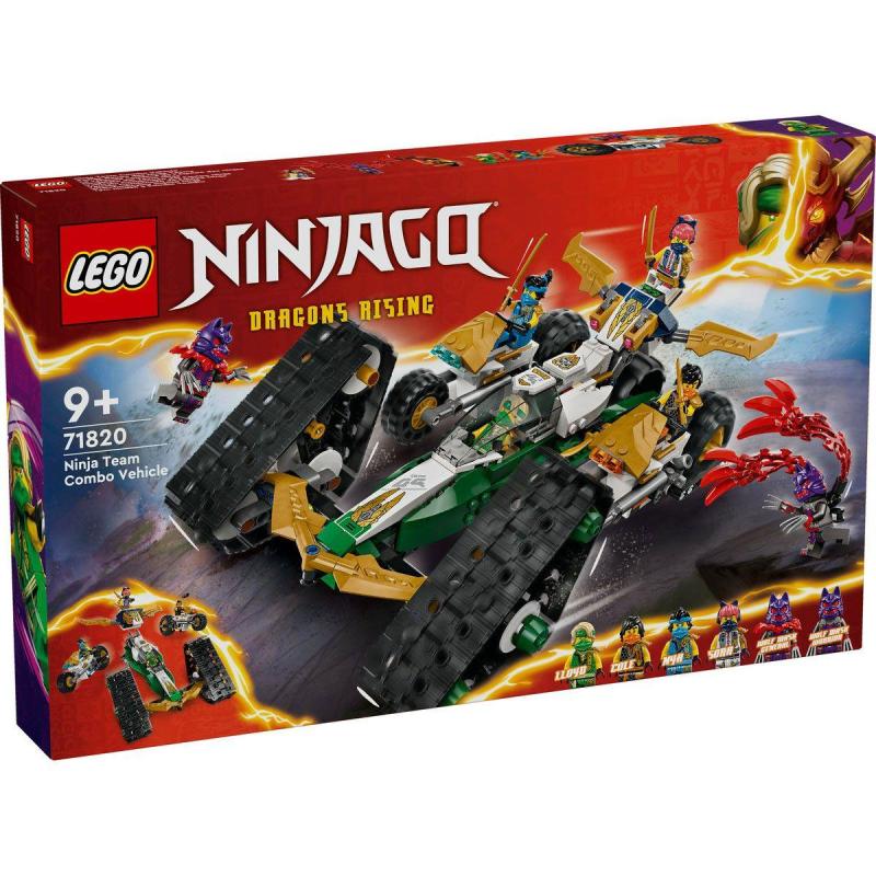 LEGO® NINJAGO - A nindzsacsapat kombinálható járműve (71820) 