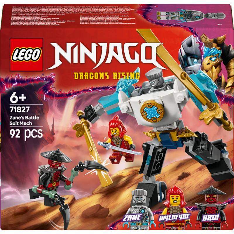 LEGO® NINJAGO - Zane harci robotöltözéke (71827)