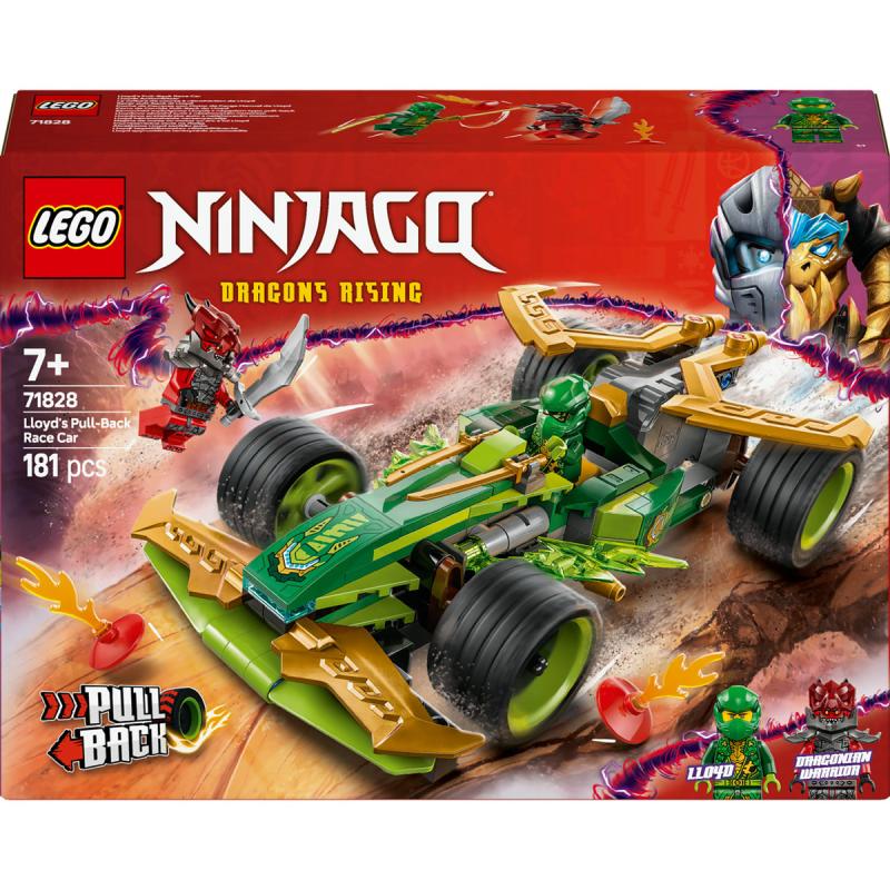 LEGO® NINJAGO - Lloyd hátrahúzhatós versenyautója (71828)