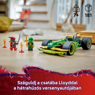 LEGO® NINJAGO - Lloyd hátrahúzhatós versenyautója (71828)