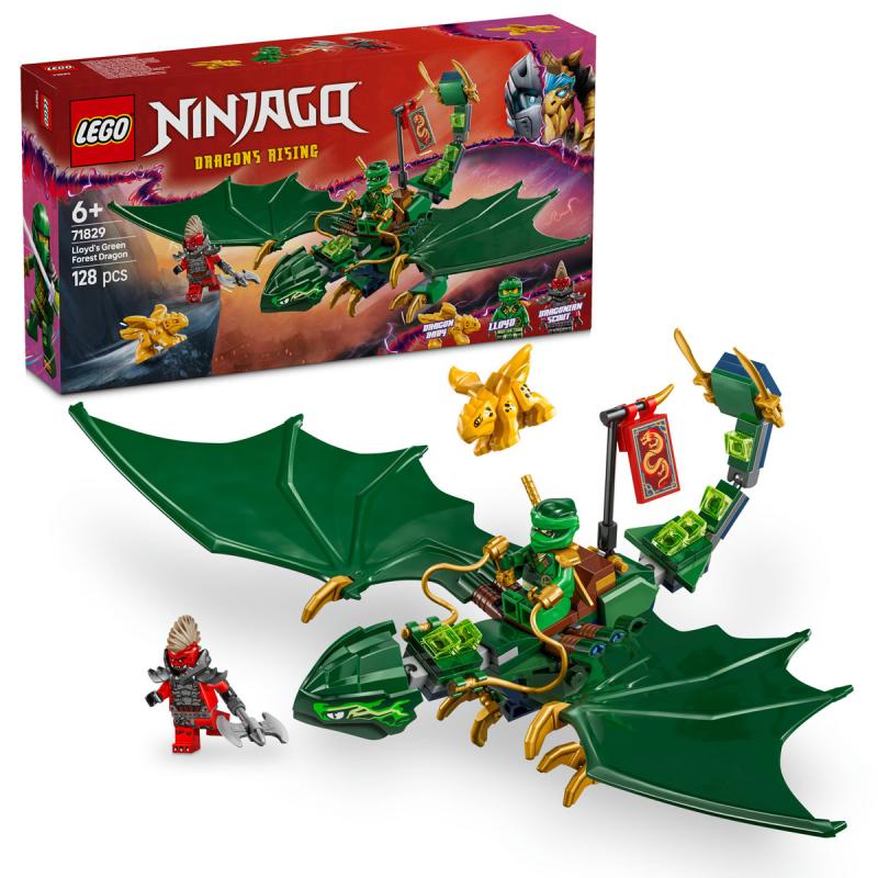 LEGO® NINJAGO - Lloyd zöld, erdei sárkánya (71829)
