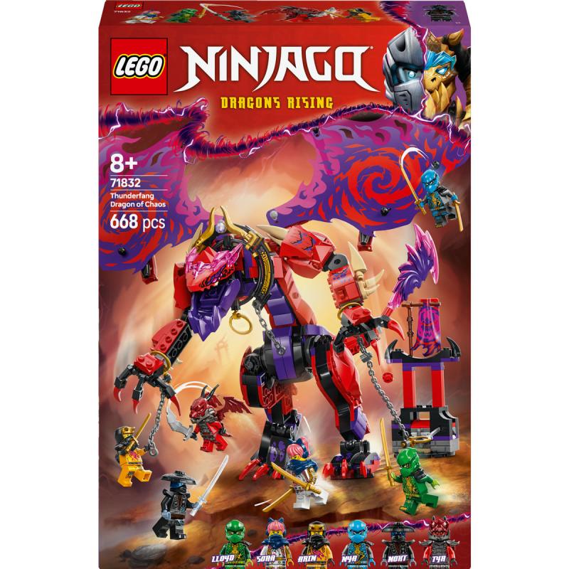 LEGO® NINJAGO - Thunderfang, a káosz sárkánya (71832)