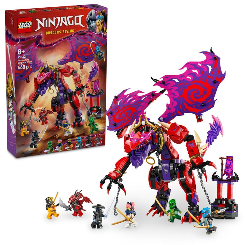 LEGO® NINJAGO - Thunderfang, a káosz sárkánya (71832)