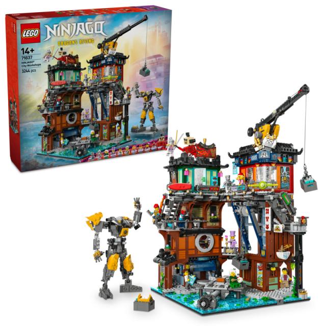 LEGO® NINJAGO - NINJAGO® City műhelyek (71837)