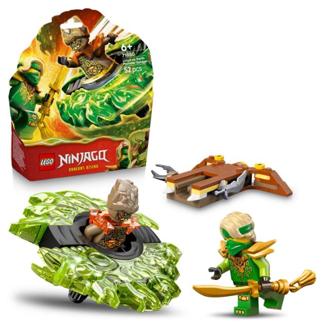 LEGO® NINJAGO - Lloyd egy földszörny pörgettyűje ellen (71850)