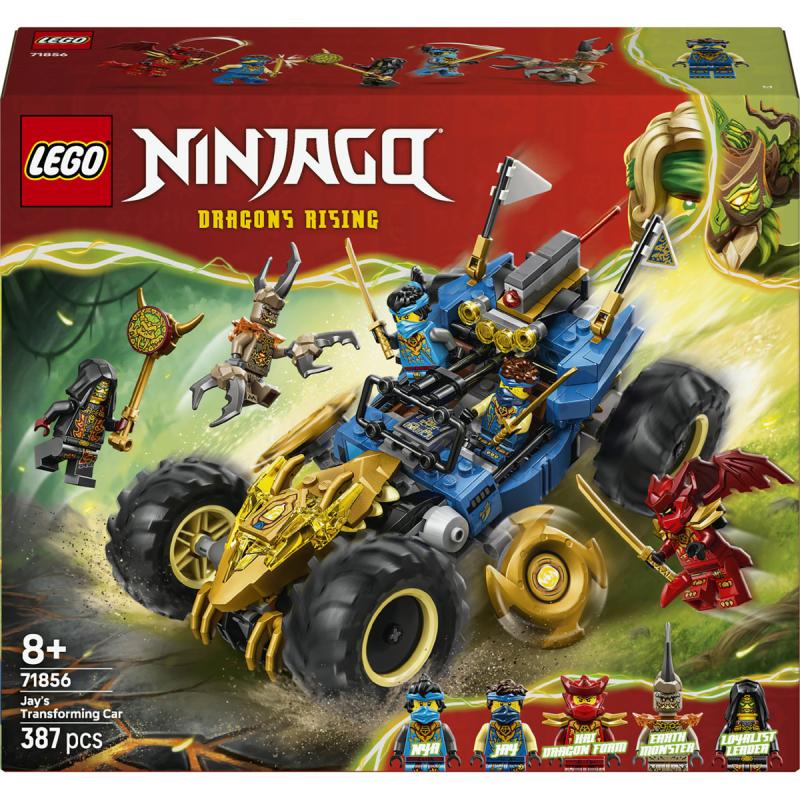 LEGO® NINJAGO - Jay átalakítható autójal (71856)