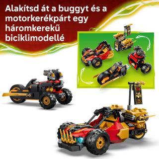 LEGO® NINJAGO - Kai és Cole kombinálható járművei (71864)