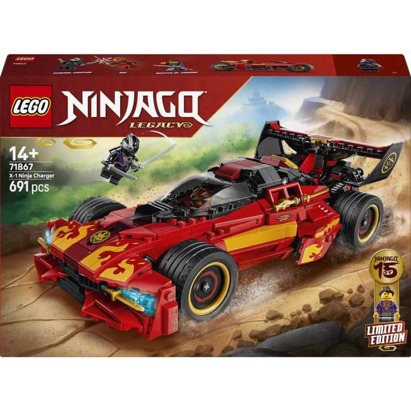 LEGO® NINJAGO - X-1 Nindzsa csatagép, 15. évforduló (71867)