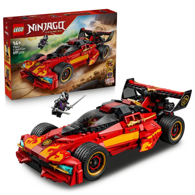 LEGO® NINJAGO - X-1 Nindzsa csatagép, 15. évforduló (71867)