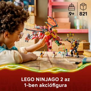LEGO® NINJAGO - Wyldfyre átalakuló sárkányrobotja (71868)