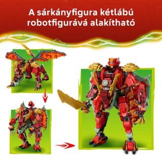 LEGO® NINJAGO - Wyldfyre átalakuló sárkányrobotja (71868)
