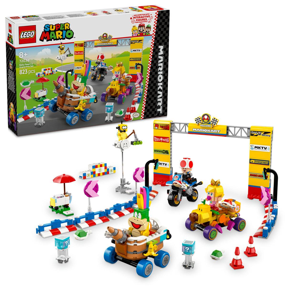 LEGO® Super Mario - Mario Kart™ – Baby Peach és a Grand Prix szett (72036)