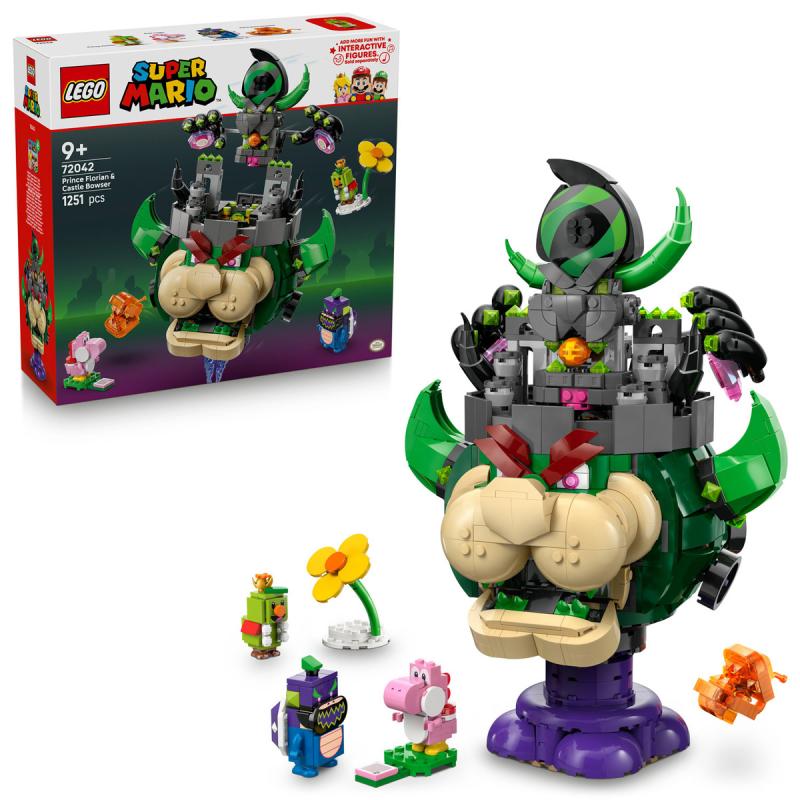 LEGO® Super Mario - Prince Florian és Castle Bowser (72042)