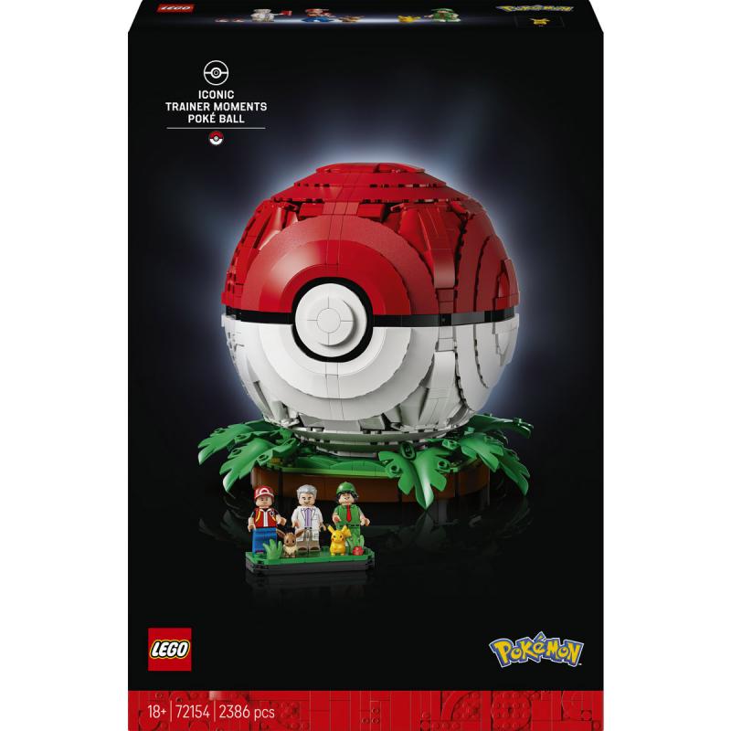 LEGO® Pokémon - Ikonikus Trénerpillanatok Pokélabda (72154)