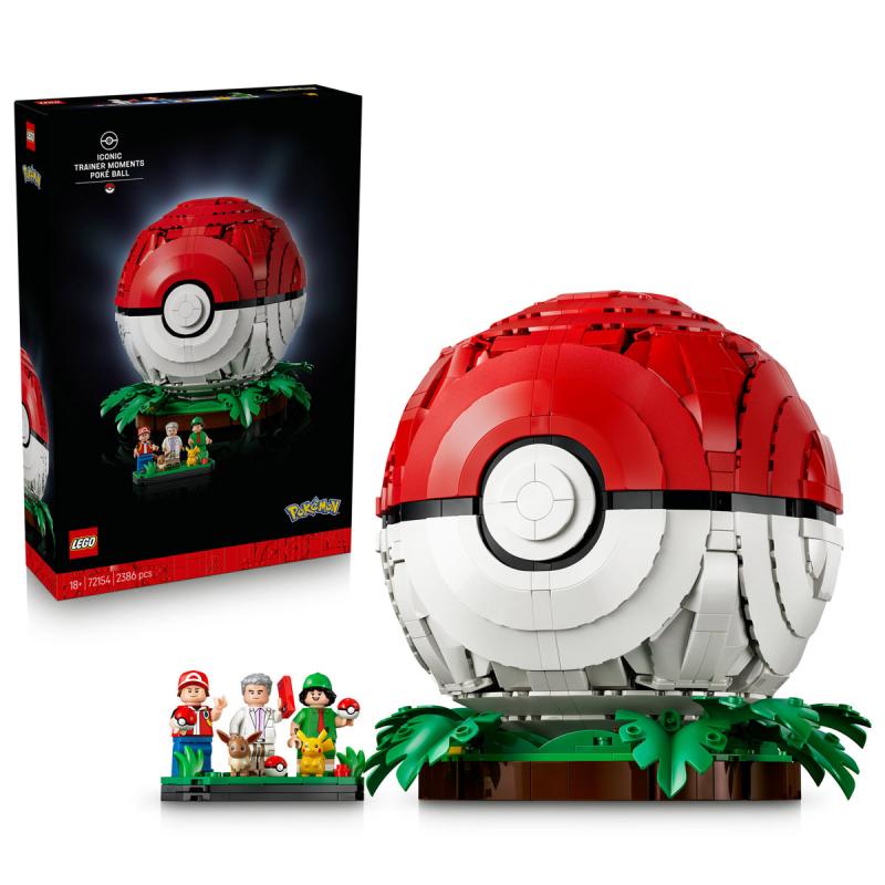 LEGO® Pokémon - Ikonikus Trénerpillanatok Pokélabda (72154)