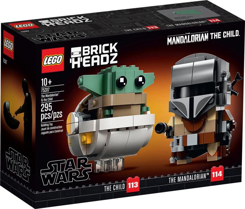 LEGO® Brickheadz - A Mandalori™ és a Gyermek (75317)