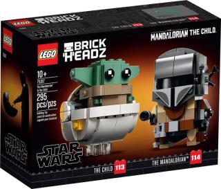 LEGO® Brickheadz - A Mandalori™ és a Gyermek (75317)