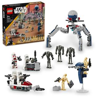 LEGO® Star Wars - Klónkatona™ és harci droid™ harci csomag (75372)