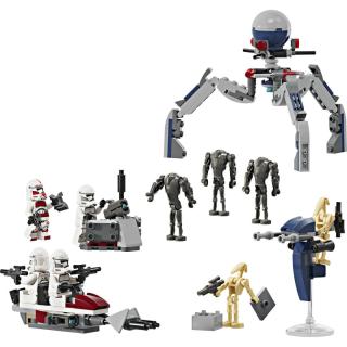 LEGO® Star Wars - Klónkatona™ és harci droid™ harci csomag (75372)