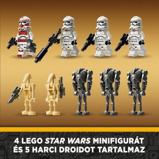 LEGO® Star Wars - Klónkatona™ és harci droid™ harci csomag (75372)