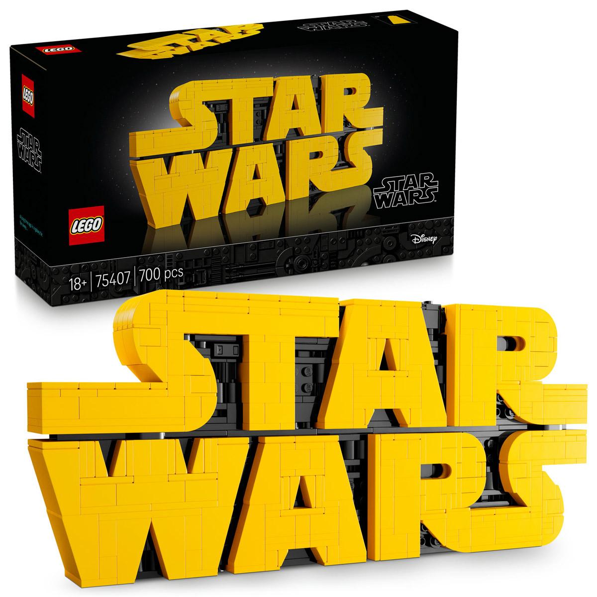 LEGO® Star Wars - Kockákból épült Star Wars™ logó (75407)