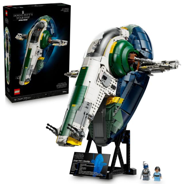 LEGO® Star Wars - Jango Fett Firespray-osztályú csillaghajója (75409)