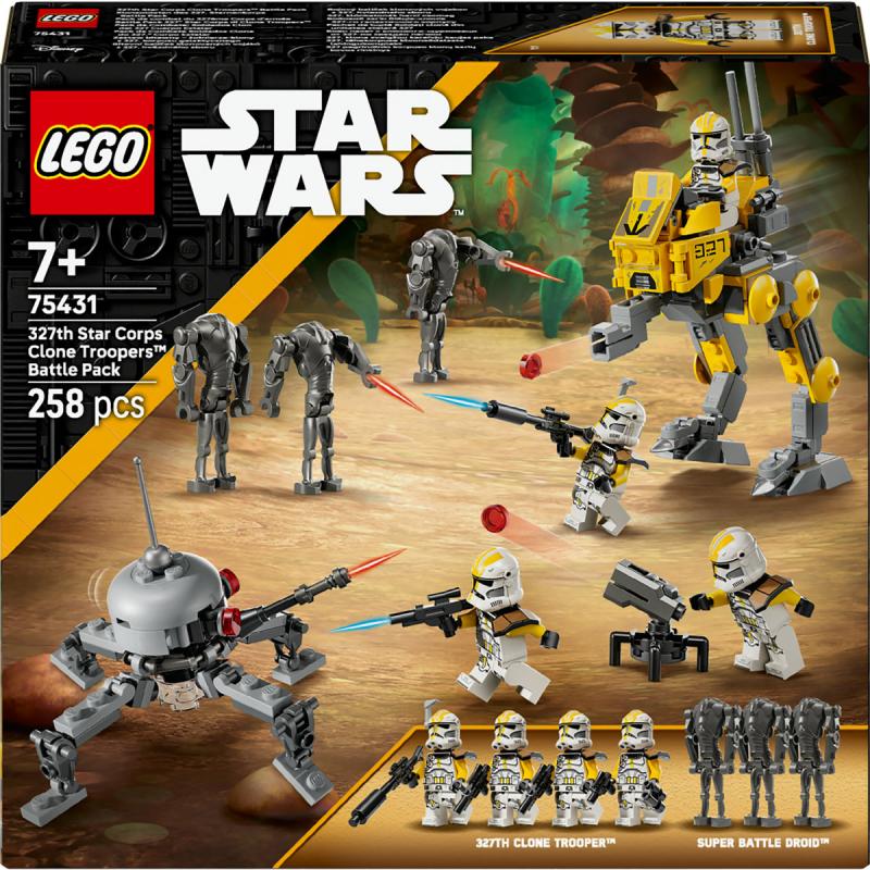 LEGO® Star Wars - 327. klónkatonák harci csomag (75431)